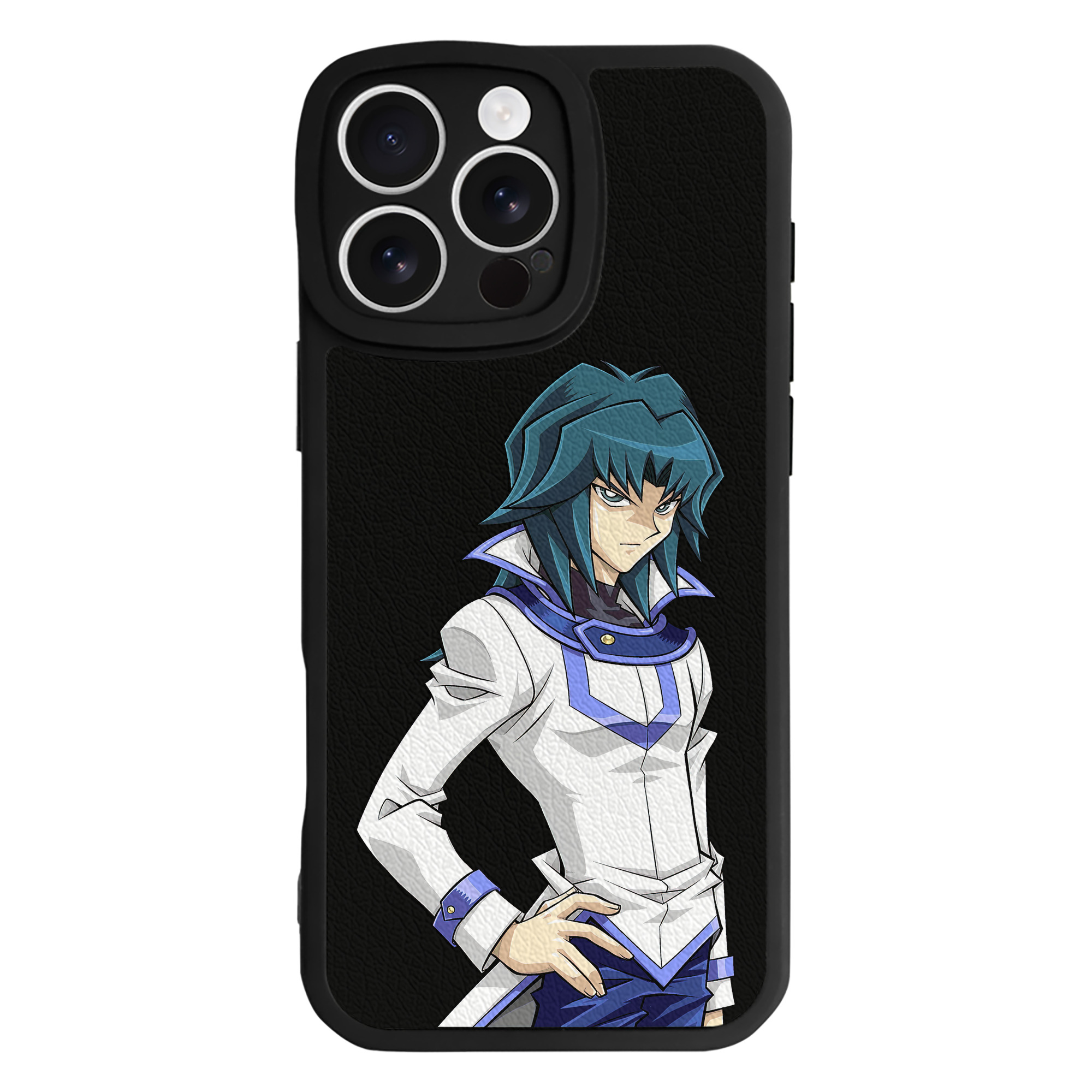 遊☆戯☆王 Yu-Gi-Oh! 【iPhone 16シリーズ対応】シリコンスマホケース（レザー調） 材質：シリコン